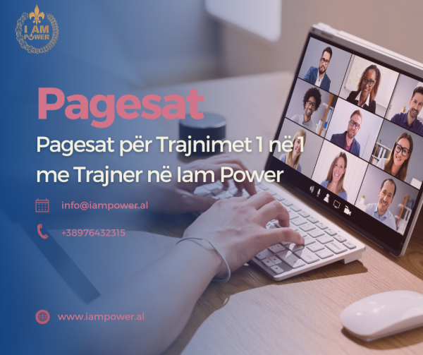 Pagesat për Trajnimet 1 në 1 me Trajner në Iam Power